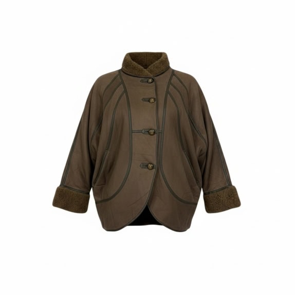 VINTAGE EVIT SHEARLING ΜΠΟΥΦΑΝ L