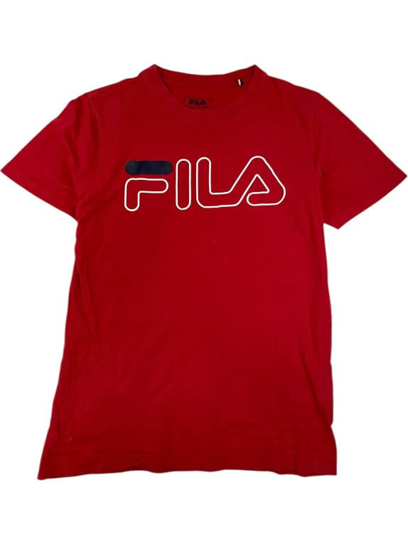 T-shirt da uomo vintage FILA con logo S