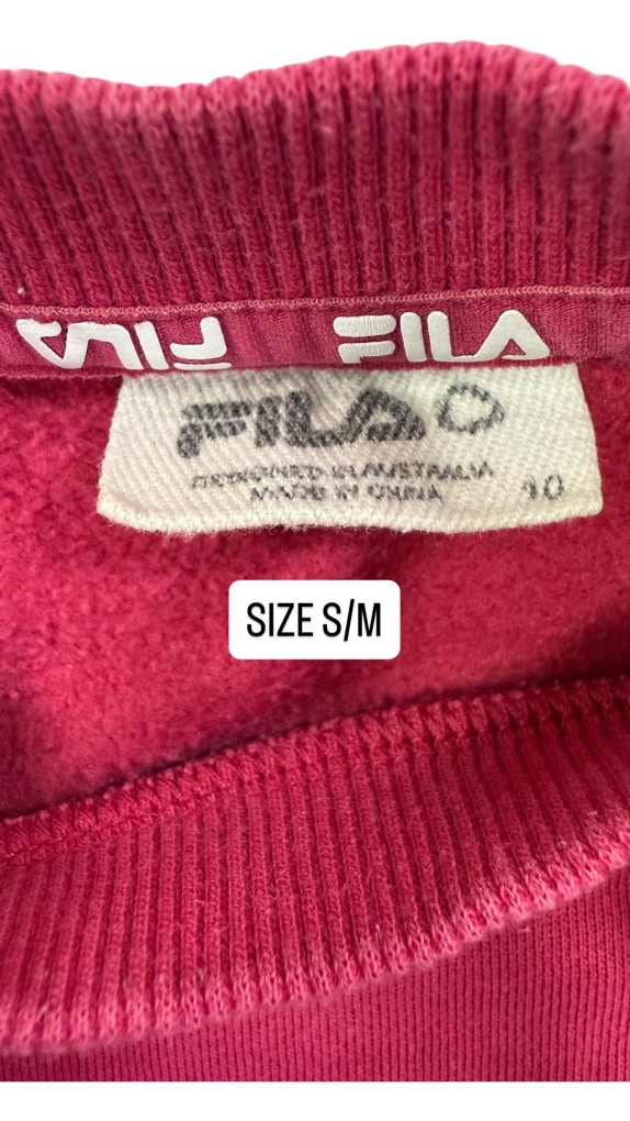VINTAGE FILA ΦΟΥΤΕΡ CREWNECK