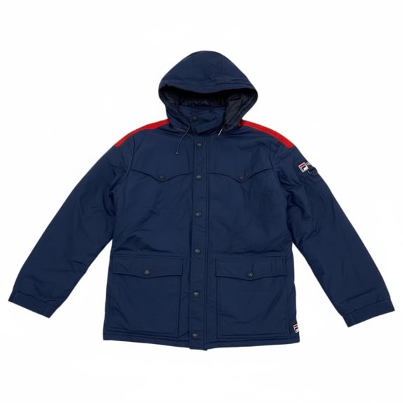 VINTAGE FILA ΜΠΛΕ ΣΚΟΥΡΟ ΜΠΟΥΦΑΝ M