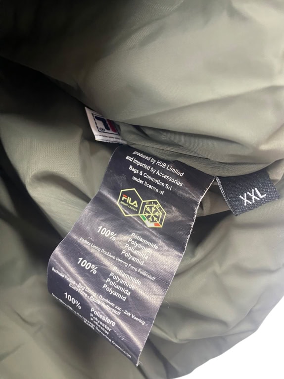 VINTAGE FILA ΜΠΟΥΦΑΝ ΜΕ ΦΕΡΜΟΥΑΡ ΠΡΑΣΙΝΟ ΑΝΔΡΙΚΟ XXL