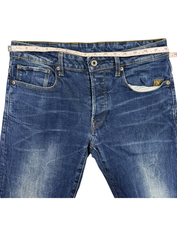 VINTAGE G-STAR RAW ΓΥΝΑΙΚΕΙΟ ΤΖΙΝ REVEND STRAIGHT ΜΠΛΕ S
