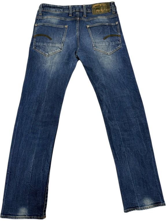 VINTAGE G-STAR RAW ΓΥΝΑΙΚΕΙΟ ΤΖΙΝ REVEND STRAIGHT ΜΠΛΕ S