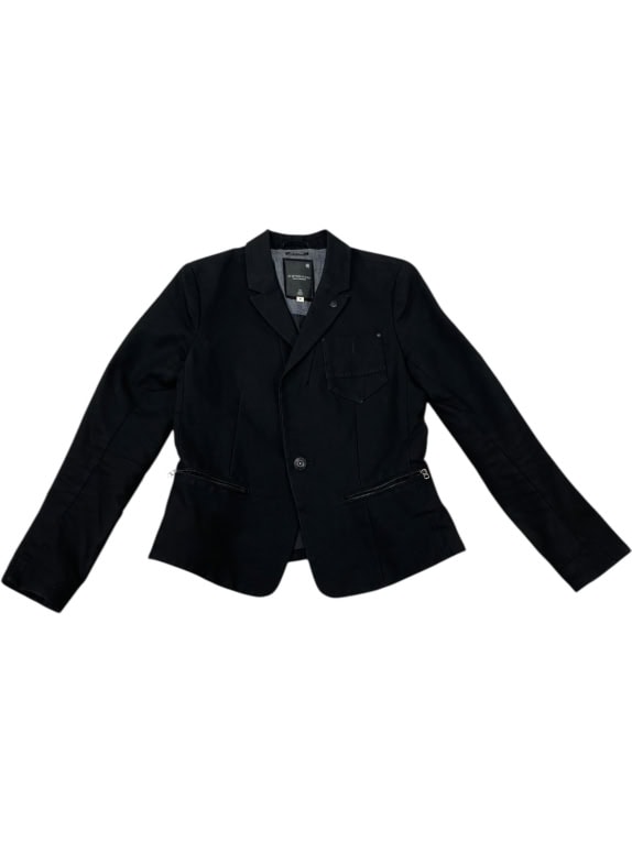VINTAGE G-STAR RAW BLACK BLAZER M