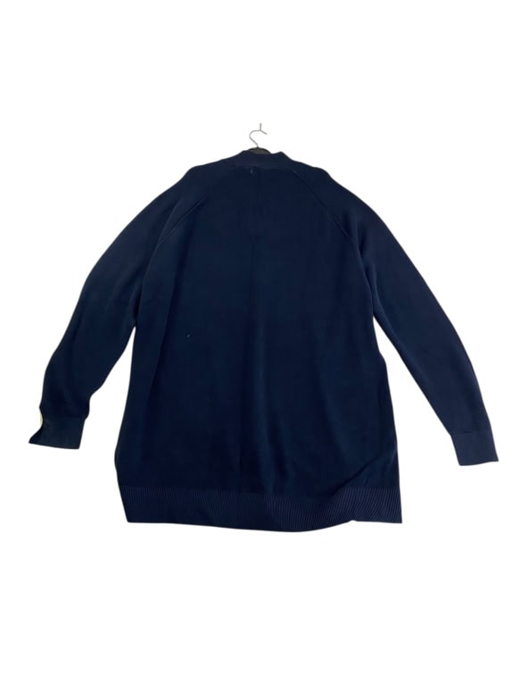 VINTAGE G-STAR RAW QUARTER ZIP KNIT SWEATER BLUE MENS XL XXL