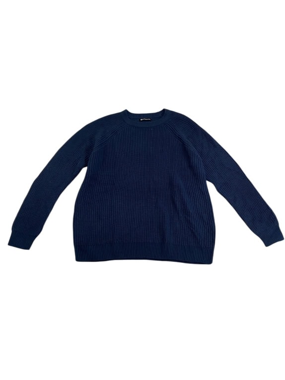 VINTAGE G-STAR RAW ΠΛΕΚΤΗ ΜΠΛΟΥΖΑ ΜΕ ΣΤΡΟΓΓΥΛΗ ΛΑΙΜΟΚΟΨΗ ΜΠΛΕ ΑΝΔΡΙΚΗ L