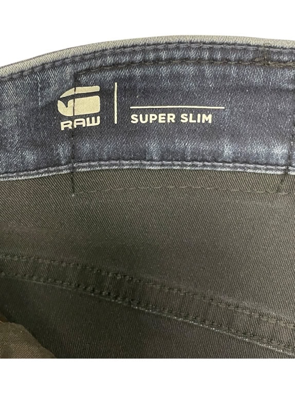 VINTAGE G-STAR RAW SUPER SLIM PANTS S