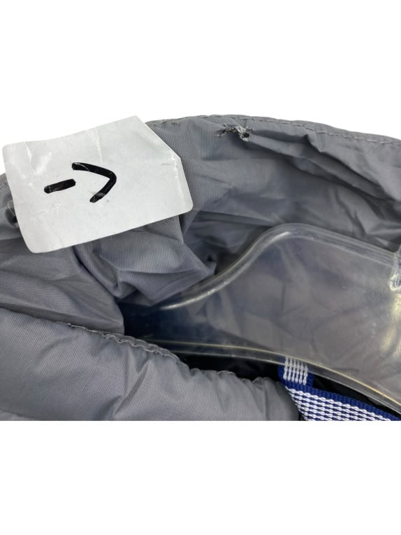 Giacca puffer vintage GANT con logo grigia da uomo M/L