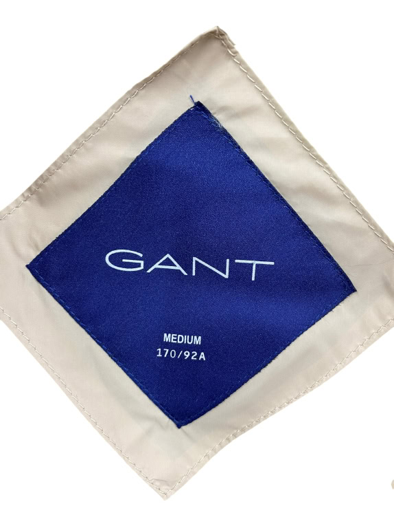 VINTAGE GANT PUFFER ΜΠΟΥΦΑΝ CASUAL ΛΟΓΟΤΥΠΟ ΜΠΕΖ ΑΝΔΡΙΚΟ M