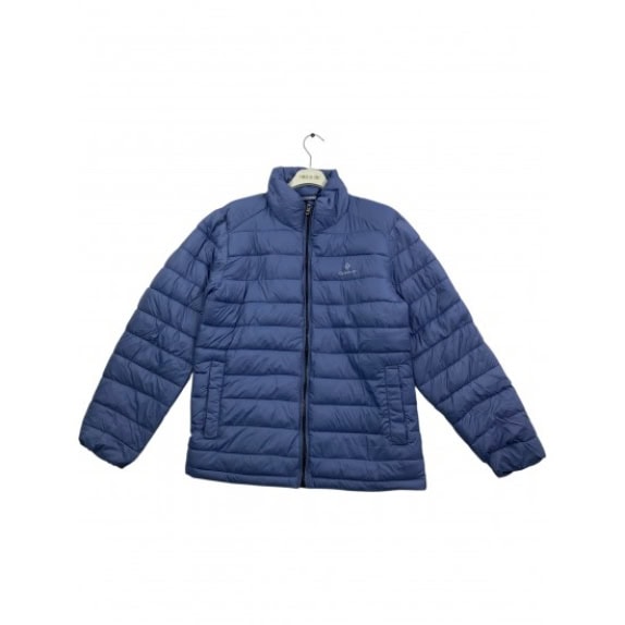 GIACCA PUFFER GANT VINTAGE CASUAL CON LOGO BLU DA UOMO M