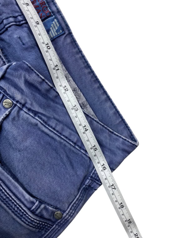 VINTAGE GIORGIO ARMANI jeans da uomo blu a gamba dritta M