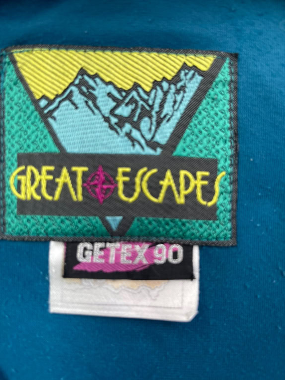 Vintage Great Escapes GETEX 90 Tracksuit Set Blue Unisex XXL
