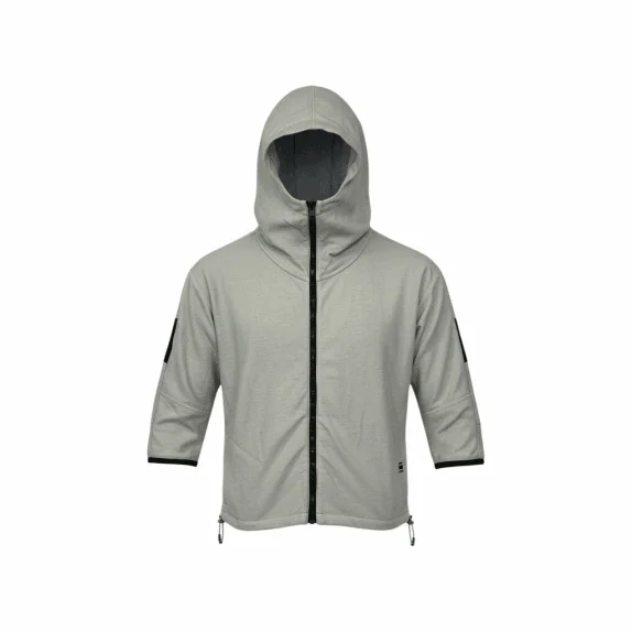 VINTAGE GSTAR RAW ΓΚΡΙ ΦΟΥΤΕΡ ΜΕ ΚΟΥΚΟΥΛΑ ΚΑΙ ΦΕΡΜΟΥΑΡ ΓΥΝΑΙΚΕΙΟ XS