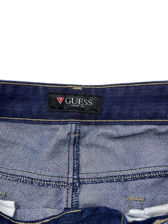 VINTAGE GUESS JEANS STRAIGHT FIT BLUE MEN XS-S