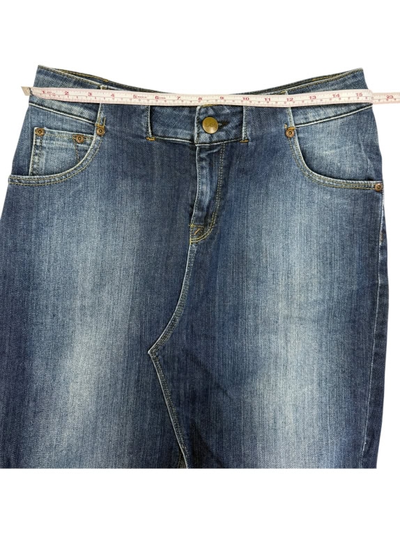 GONNA JEANS DONNA VINTAGE IN BLU