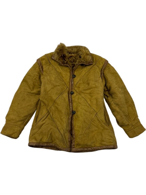 VINTAGE CAPPOTTO DA DONNA BELTRAMI IN PELLE SHEARLING M