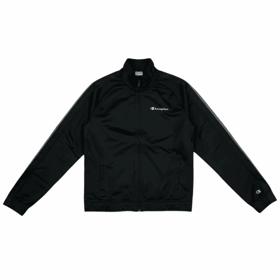 VINTAGE ΓΥΝΑΙΚΕΙΟ CHAMPION TRACK JACKET ΜΑΥΡΟ SIZE S