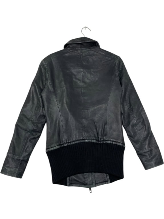 VINTAGE WOMEN'S LEATHER BIKER JACKET S