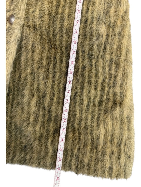 VINTAGE WOMEN'S FUR COAT BROWN M/L