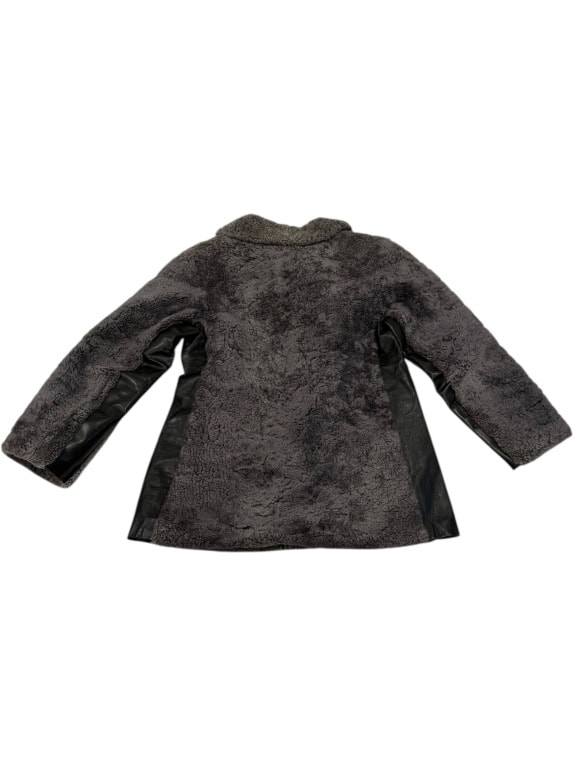 VINTAGE CAPPOTTO DI PELLICCIA DA DONNA V.E.B. PELZBEKLEIDUNG MARKRANSTADT LEIPZIG M