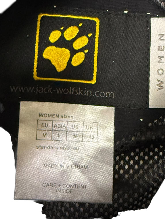 VINTAGE ΓΥΝΑΙΚΕΙΟ ΜΠΟΥΦΑΝ JACK WOLFSKIN OUTDOOR SHELL