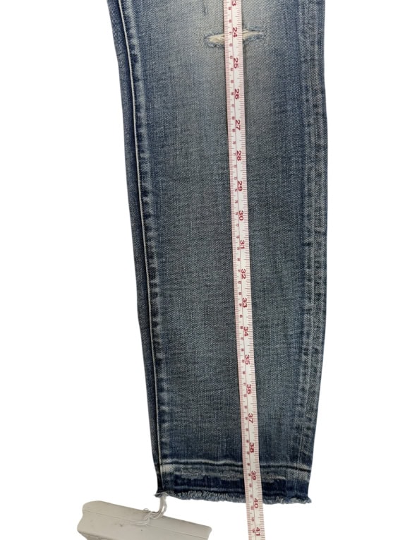 VINTAGE ΓΥΝΑΙΚΕΙΟ ΤΖΙΝ G-STAR RAW ΜΠΛΕ DISTRESSED
