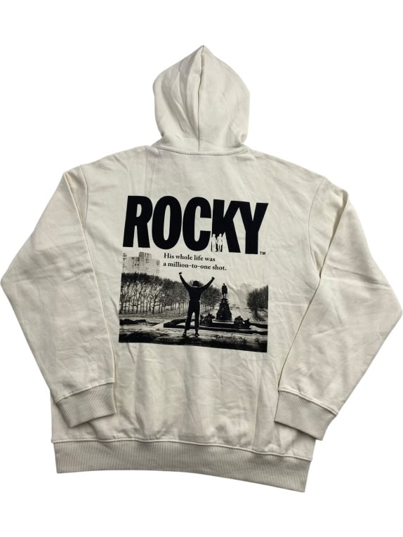 VINTAGE H&M ROCKY HOODIE ΜΠΕΖ ΑΝΔΡΙΚΟ L/XL