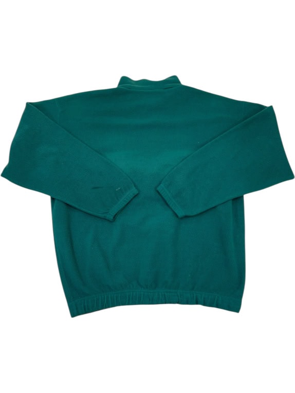 VINTAGE HIPPOPOTAMUS FLEECE ΜΠΛΟΥΖΑ ΜΕ ΣΧΕΔΙΑ ΠΡΑΣΙΝΗ ΓΥΝΑΙΚΕΙΟ L