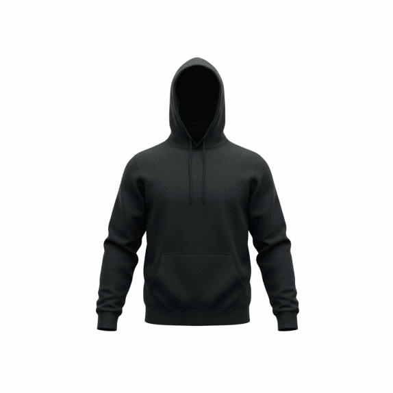 VINTAGE HOODIE ΦΟΥΤΕΡ ΜΕ ΚΟΥΚΟΥΛΑ ΜΑΥΡΟ ΑΝΔΡΙΚΟ XL