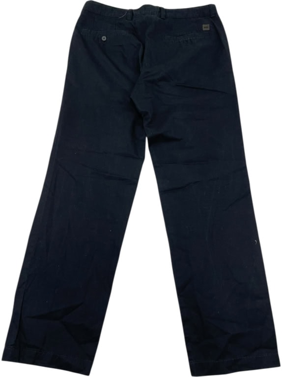 VINTAGE HUGO BOSS MEN'S TROUSERS NAVY L