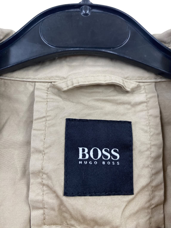 VINTAGE HUGO BOSS BLAZER CLASSIC BEIGE MEN L