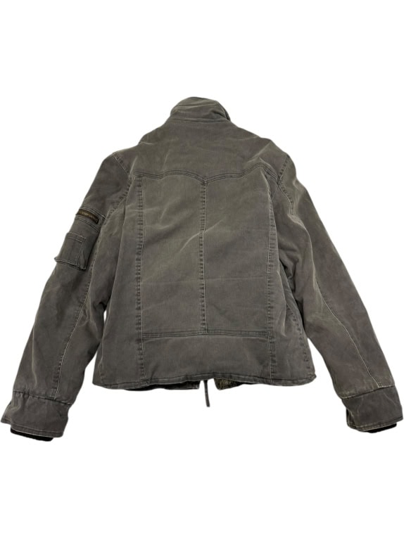 VINTAGE IMPERIAL giacca da donna XL con colletto in pelliccia