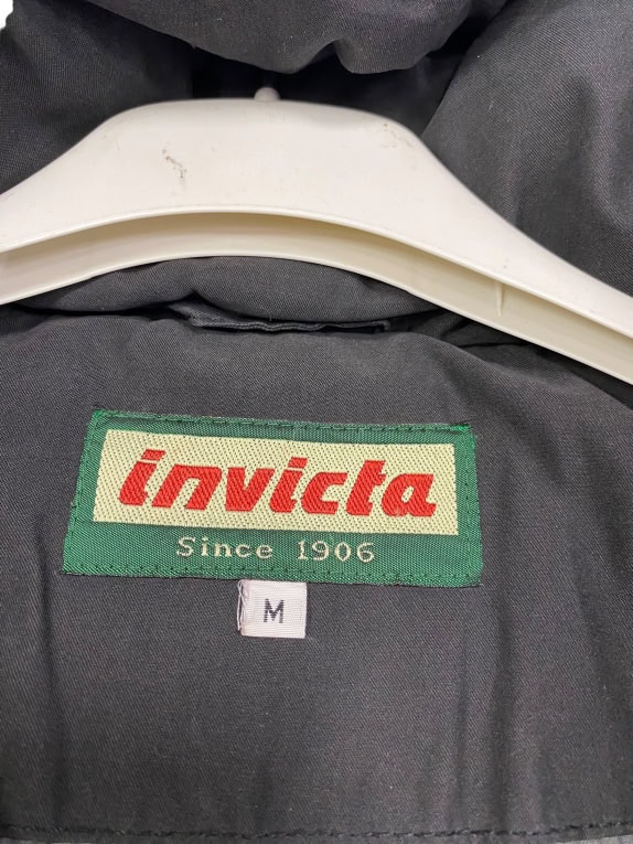 VINTAGE INVICTA ΜΑΚΡΥ PUFFER ΜΠΟΥΦΑΝ ΜΕ ΚΟΥΚΟΥΛΑ ΜΑΥΡΟ ΓΥΝΑΙΚΕΙΟ M