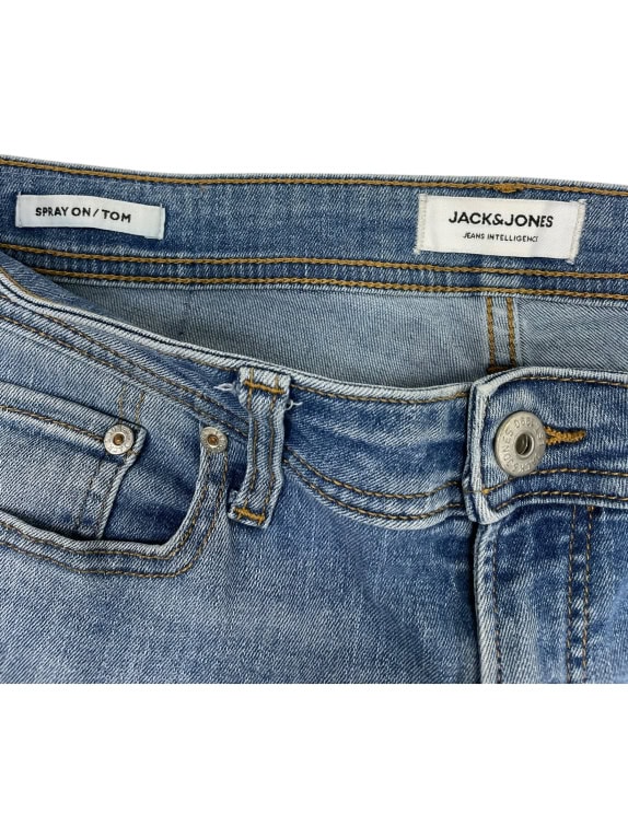 VINTAGE JACK & JONES MEN'S LIGHT BLUE JEANS M
