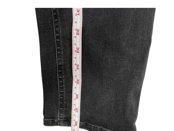 VINTAGE JACK & JONES ΑΝΔΡΙΚΟ ΤΖΙΝ ΠΑΝΤΕΛΟΝΙ ΜΑΥΡΟ SIZE L