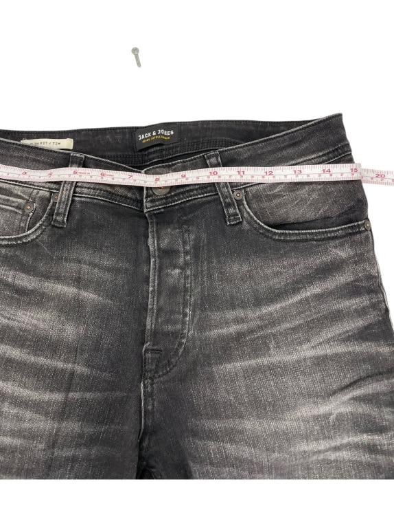 VINTAGE JACK & JONES ΑΝΔΡΙΚΟ ΤΖΙΝ ΠΑΝΤΕΛΟΝΙ ΜΑΥΡΟ SIZE L