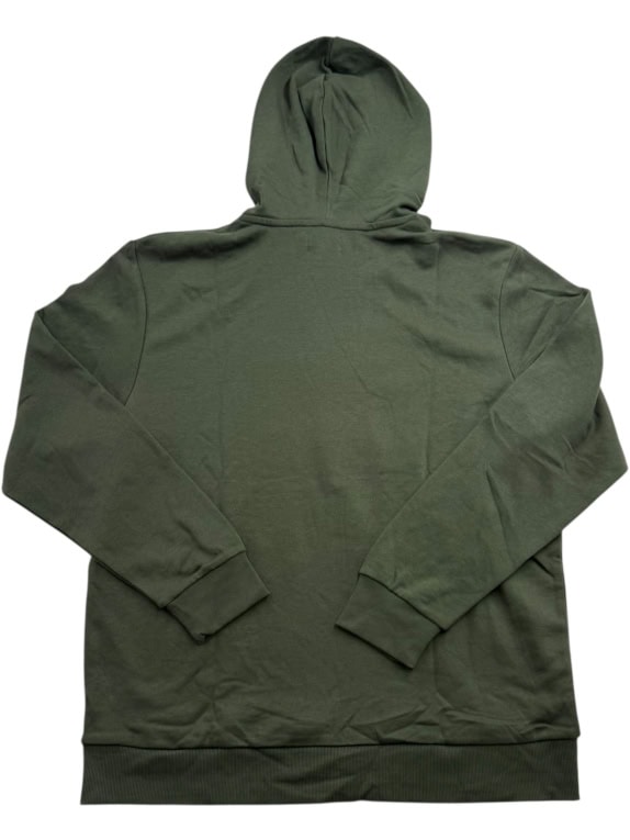 VINTAGE JACK & JONES HOODIE LOGO PRINT KHAKI MEN'S XXL