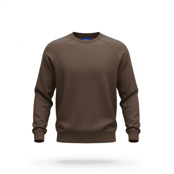 VINTAGE JACK & JONES SWEATSHIRT MINIMAL BROWN MEN'S L