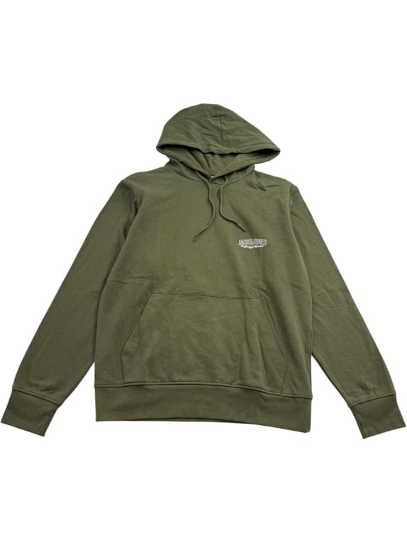 VINTAGE JACK & JONES HOODIE ΦΟΥΤΕΡ ΜΕ ΚΟΥΚΟΥΛΑ LOGO ΠΡΑΣΙΝΟ ΑΝΔΡΙΚΟ L