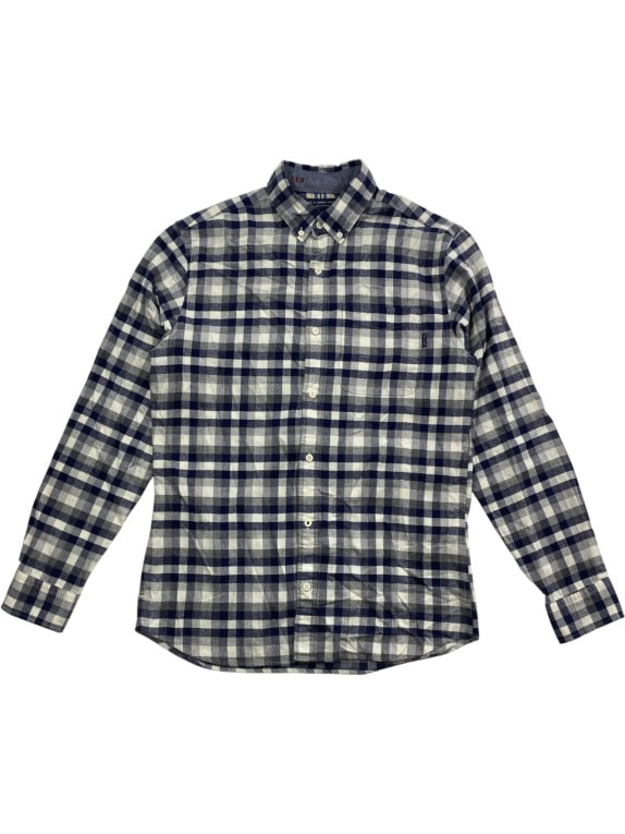VINTAGE JACK & JONES PREMIUM ΠΟΥΚΑΜΙΣΟ ΚΑΡΟ NAVY/WHITE ΑΝΔΡΙΚΟ M