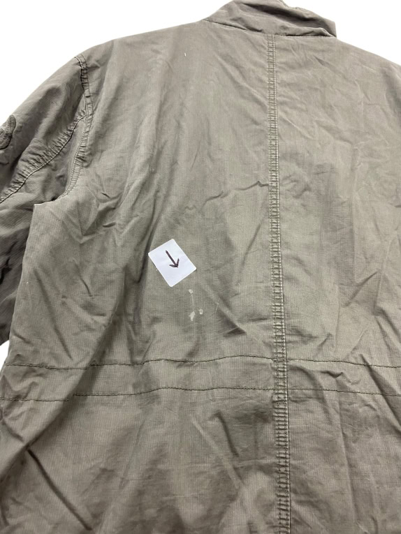 VINTAGE JACK & JONES GIACCA CON TASCHE KHAKI DA UOMO XXL