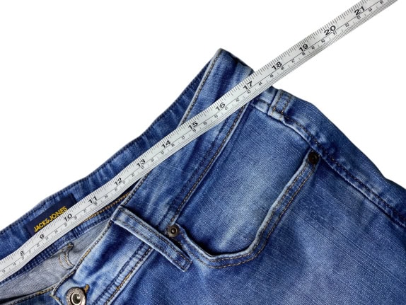 VINTAGE JACK & JONES ΤΖΙΝ ΠΑΝΤΕΛΟΝΙ SLIM GLENN ΜΠΛΕ ΑΝΔΡΙΚΟ W30 L34
