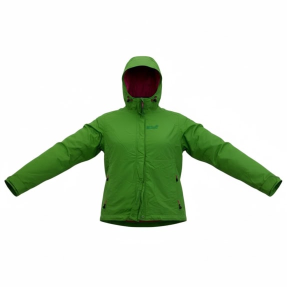 VINTAGE JACK WOLFSKIN OUTDOOR ΤΖΑΚΕΤ ΜΕ ΚΟΥΚΟΥΛΑ ΠΡΑΣΙΝΟ ΓΥΝΑΙΚΕΙΟ S
