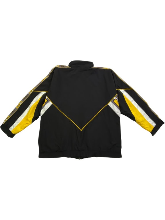 Vintage JAKO 90s Tracksuit Σετ Μαύρο/Κίτρινο/Λευκό L