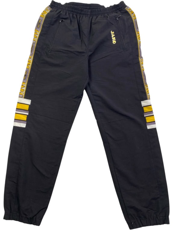 Vintage JAKO 90s Tracksuit Σετ Μαύρο/Κίτρινο/Λευκό L