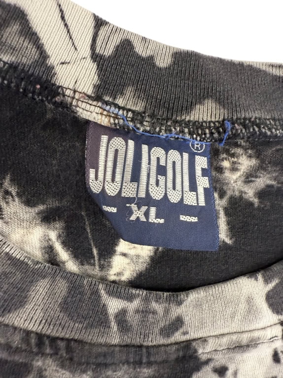 VINTAGE JOLICOLF T-SHIRT TIE-DYE ΜΕ ΦΥΣΙΚΟ ΤΟΠΙΟ ΤΗΣ ΤΑΙΛΑΝΔΗΣ