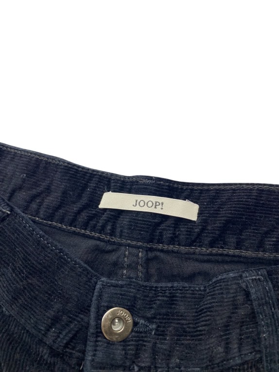 VINTAGE JOOP! ΠΑΝΤΕΛΟΝΙ ΚΟΤΛΕ REGULAR FIT ΜΑΥΡΟ ΑΝΔΡΙΚΟ L