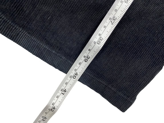 VINTAGE JOOP! ΠΑΝΤΕΛΟΝΙ ΚΟΤΛΕ REGULAR FIT ΜΑΥΡΟ ΑΝΔΡΙΚΟ L