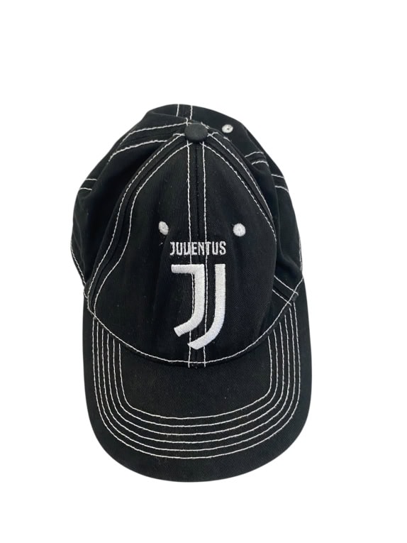 VINTAGE JUVENTUS BLACK CAP ONE SIZE