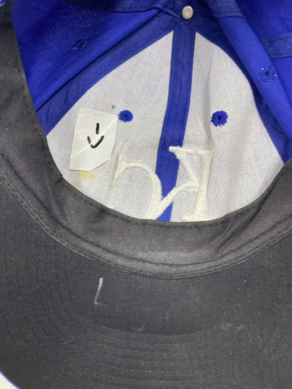 VINTAGE KANSAS CITY ROYALS ΚΑΠΕΛΟ BASEBALL ΚΕΝΤΗΤΟ ΛΟΓΟΤΥΠΟ ΜΠΛΕ ΑΝΔΡΙΚΟ ONE SIZE